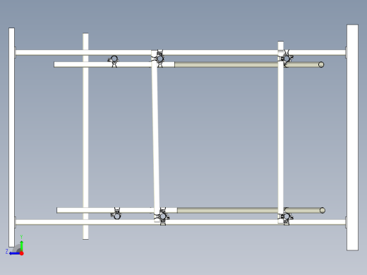 脚手架3D右视缩略图