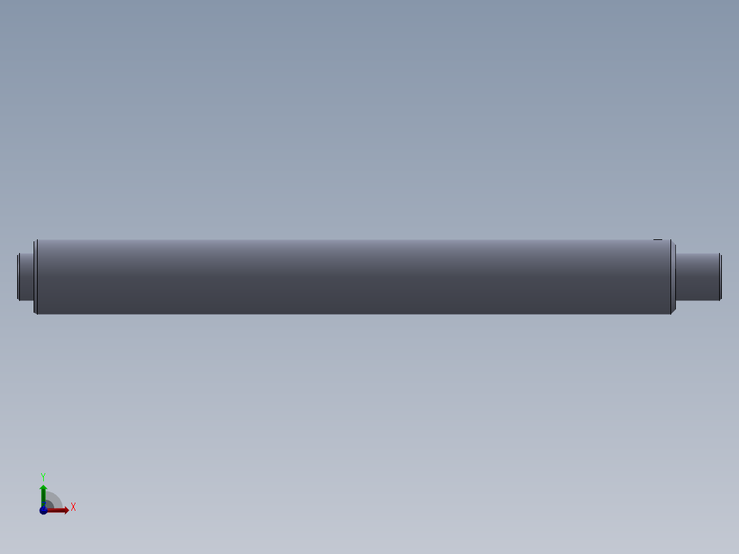 特别定制液压缸前视图