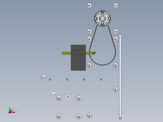 Mini Lathe TZ20002MG微型车床3D数模图纸 Solidworks设计 附STEP前视缩略图