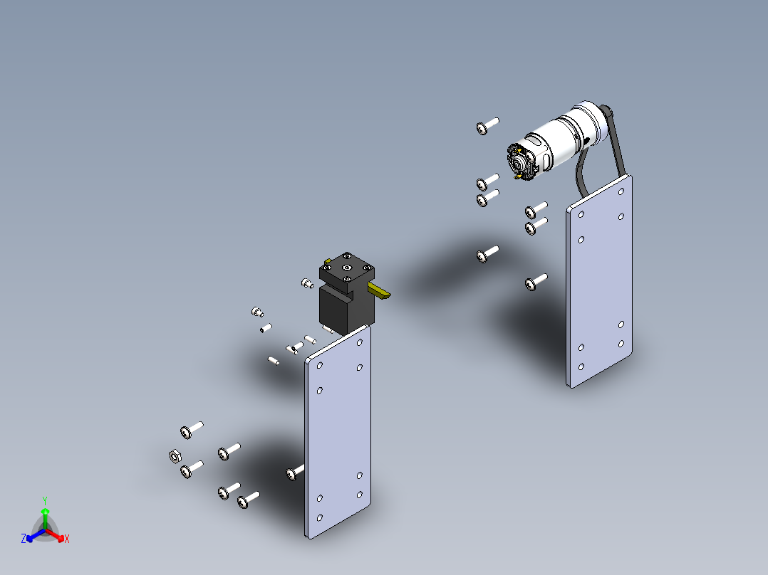 Mini Lathe TZ20002MG微型车床3D数模图纸 Solidworks设计 附STEP正等轴测图