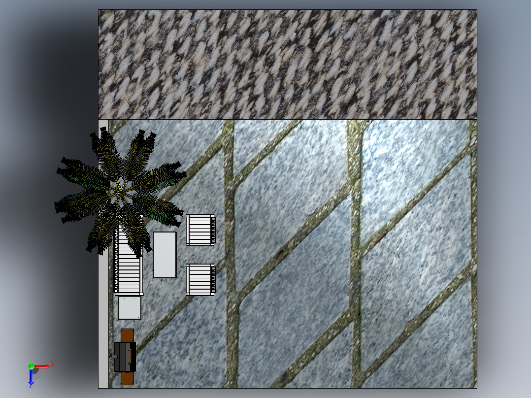 房子、建筑(101)俯视图