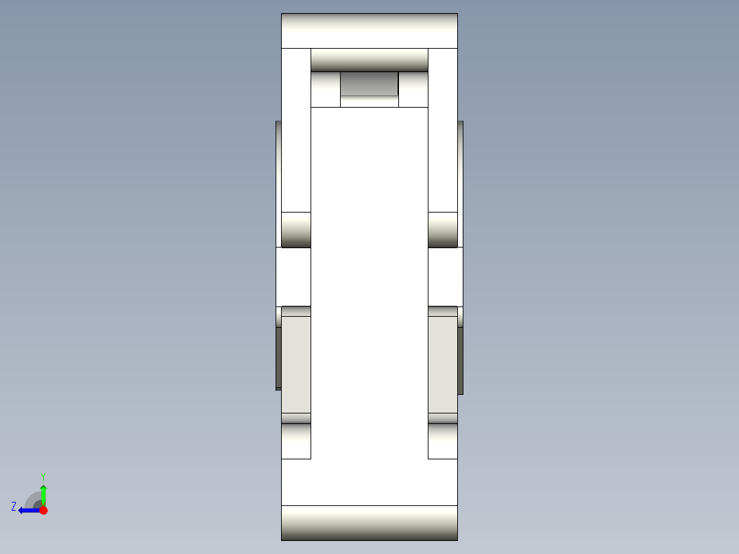 重力结构右视图