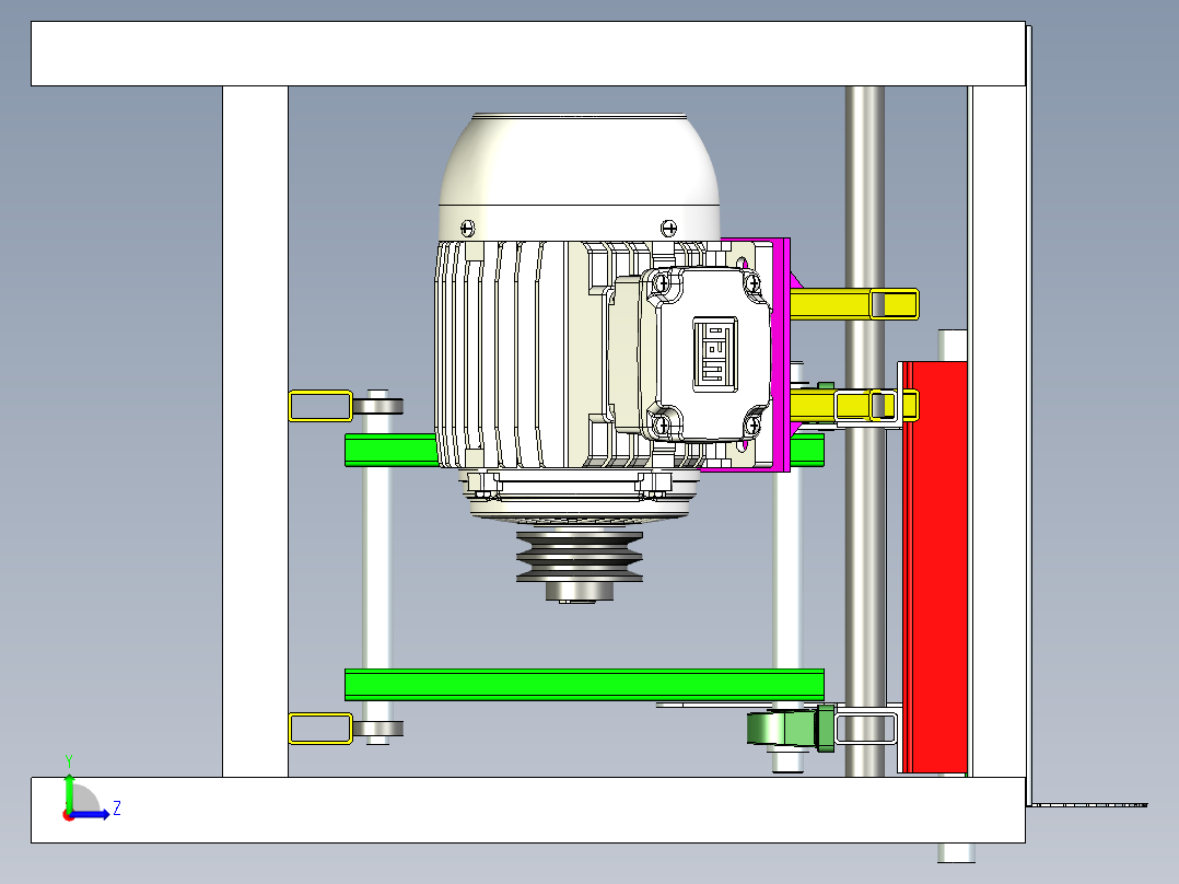 A2004472-木工圆锯左视图