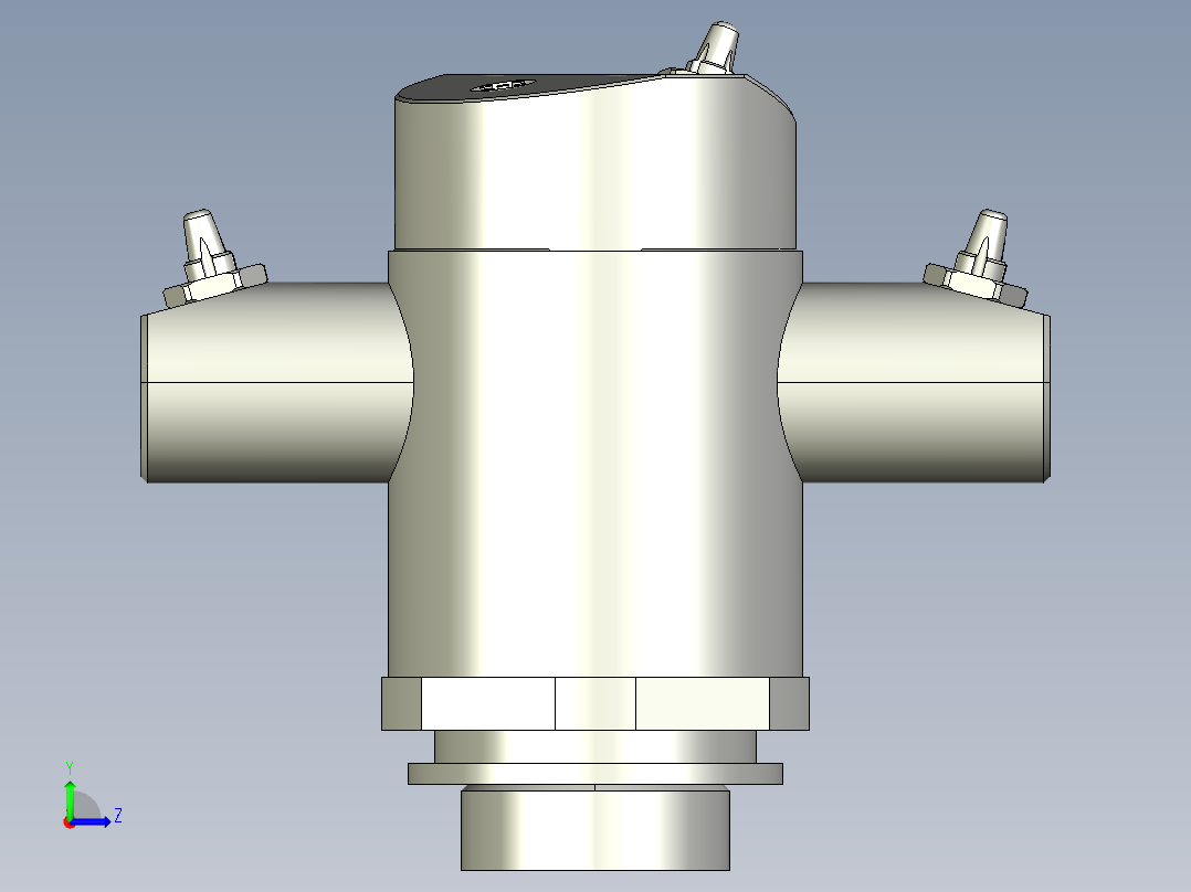 龙卷风旋转头左视图