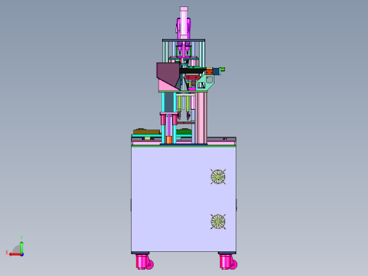 多轴独立自动锁螺丝机后视缩略图