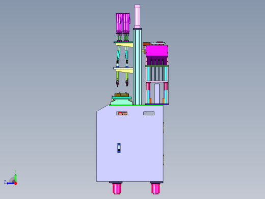 多轴独立自动锁螺丝机右视缩略图
