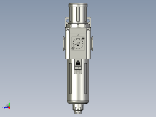 气源处理器GFR300-10-F1右视缩略图
