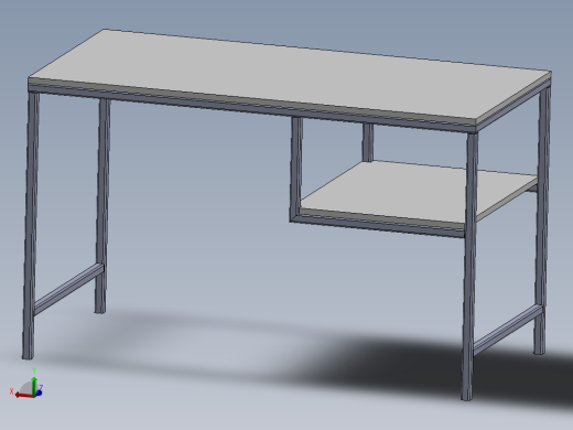工作台simple-table-with-weldment-1.snapshot.1--sw stp igs