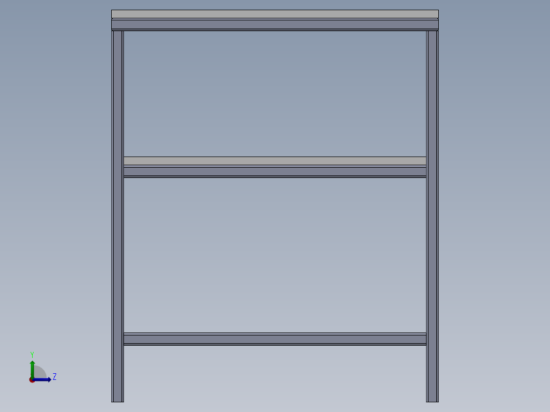 工作台simple-table-with-weldment-1.snapshot.1--sw stp igs左视图
