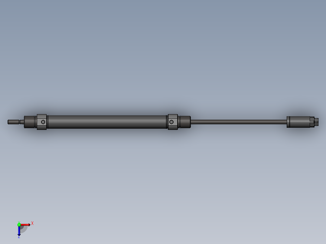 气缸MID16-125-20_1俯视图