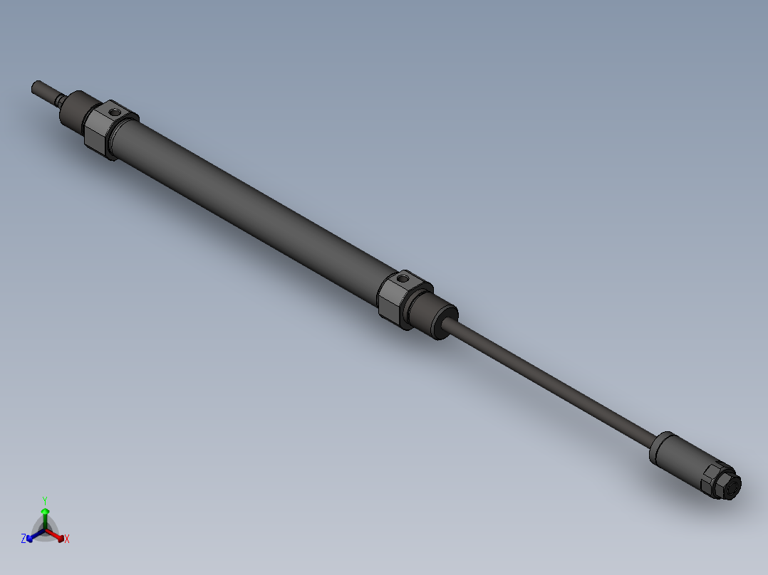 气缸MID16-125-20_1正等轴测图