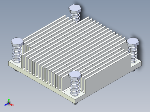 45x45x11毫米散热器11