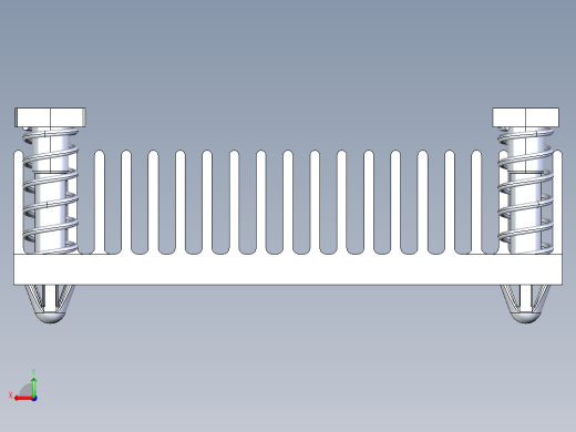 45x45x11毫米散热器11后视缩略图
