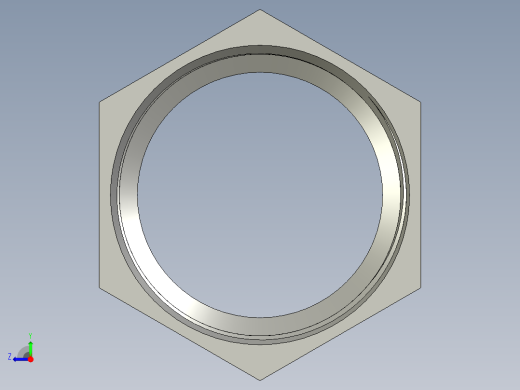 螺纹管转接头-内外丝等径 DN50右视缩略图