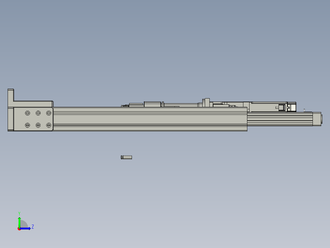 ZK03009自动拧螺钉组件左视图
