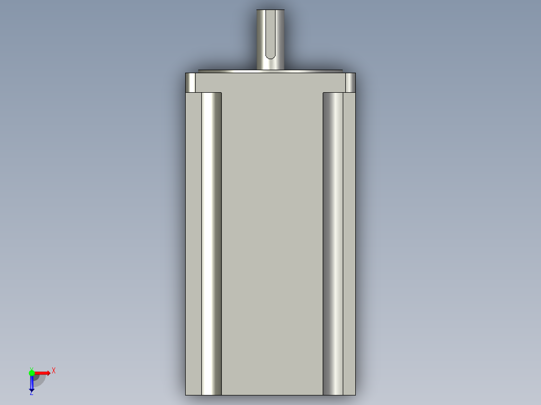 LJ-CJ-629步进电机86CM120-BZ(驱动DMA882S)俯视图