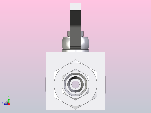 EO标准液压接头 2通不锈钢球阀KH06L71右视缩略图