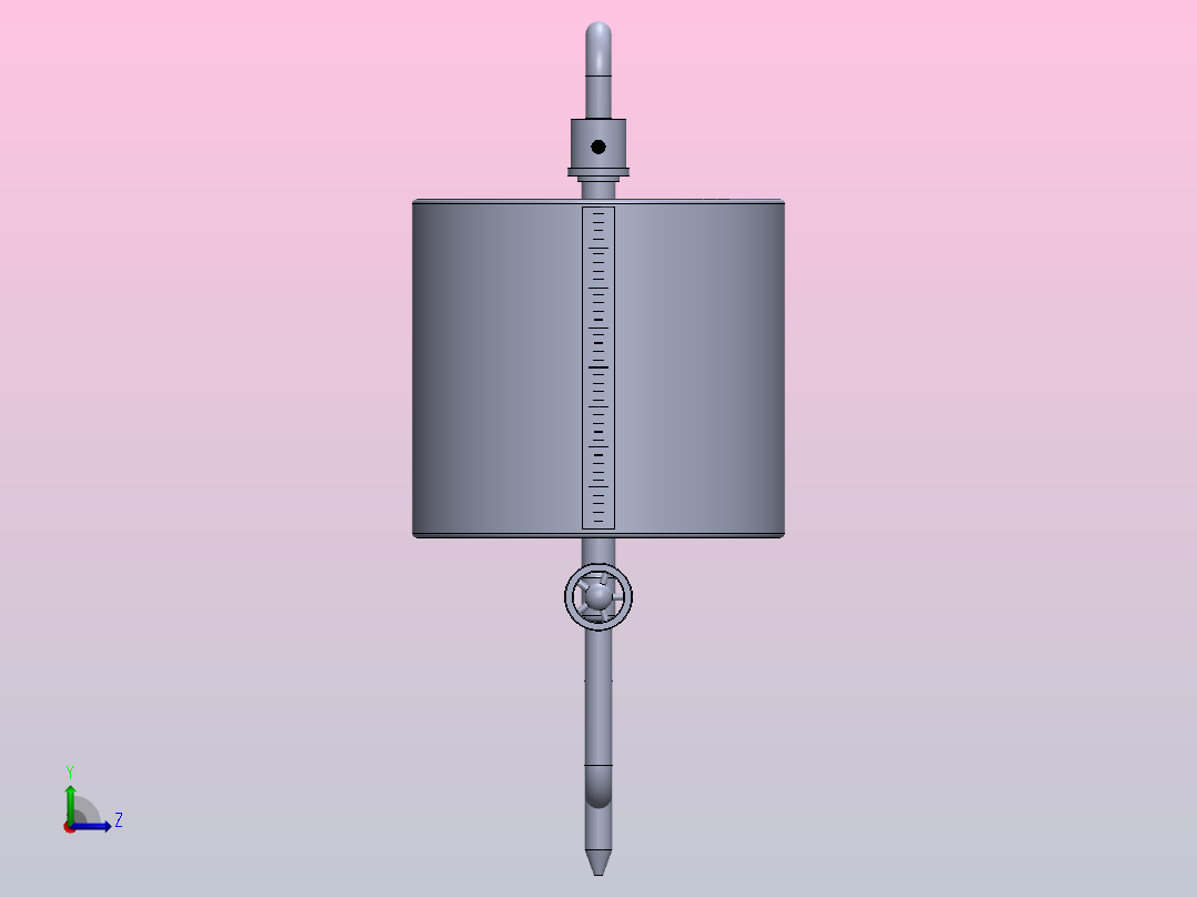 环保节能型滴定润滑装置左视图