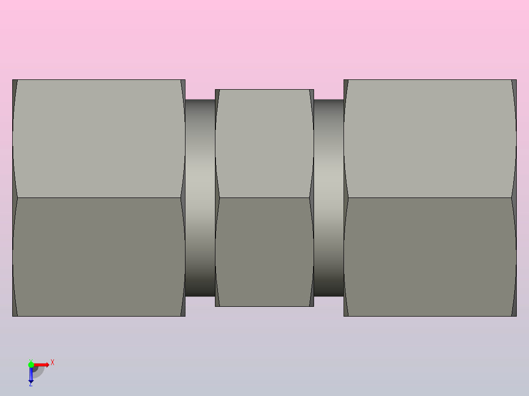 EO标准液压接头 Union G12ZS71(1)俯视图