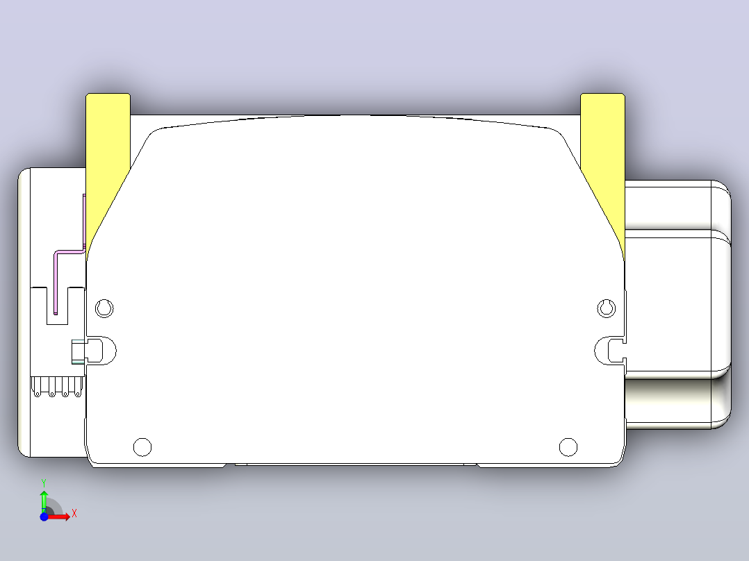 ATB14-R-300-200W ATB14 皮带驱动直线滑台模组前视图