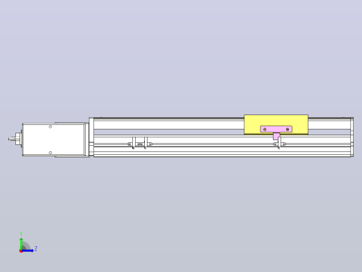 ATB14-R-300-200W ATB14 皮带驱动直线滑台模组左视缩略图