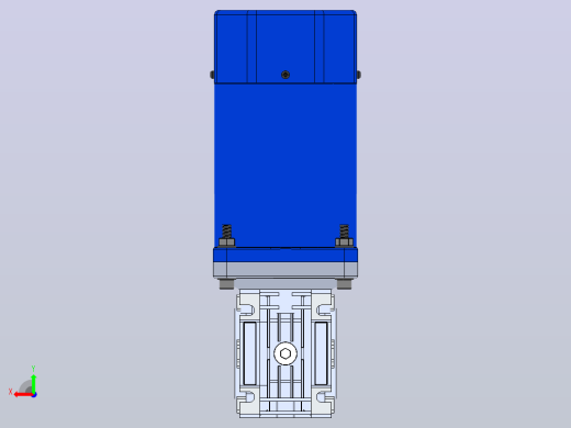 带齿轮箱的110V-220V交流感应齿轮电机后视缩略图