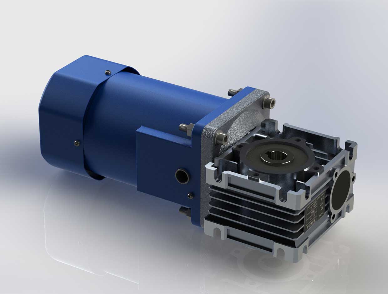 带齿轮箱的110V-220V交流感应齿轮电机