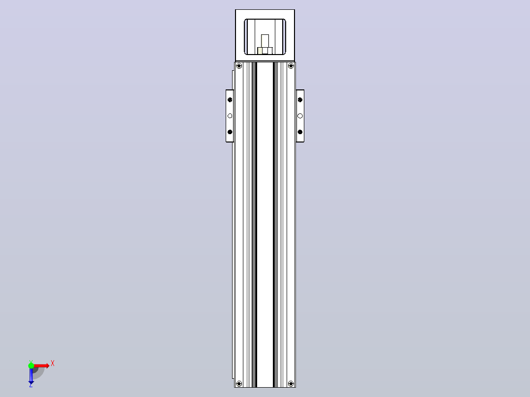 钢基模组TPA-KNR-8610C-440A1-M-F0S0俯视图