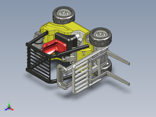 叉车3D模型