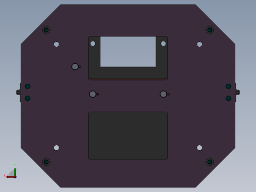 左侧板组件焊接夹具后视缩略图
