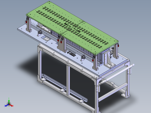新能源捆扎电池巴片焊接工装sw21可编辑