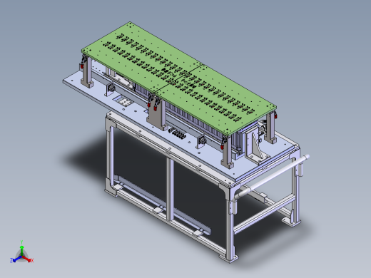 新能源捆扎电池巴片焊接工装sw21可编辑正等轴测缩略图
