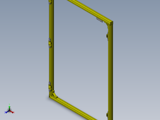 铝合金型材开闭门