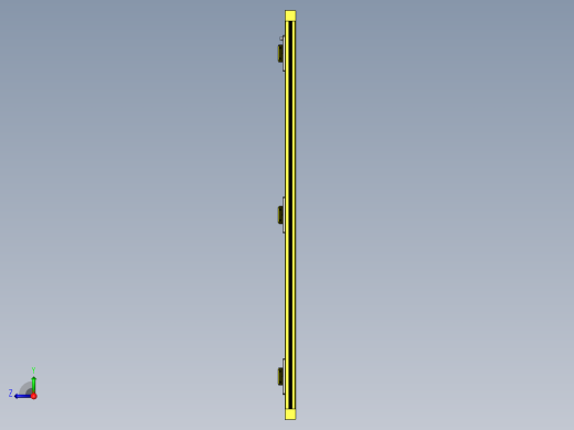 铝合金型材开闭门右视缩略图