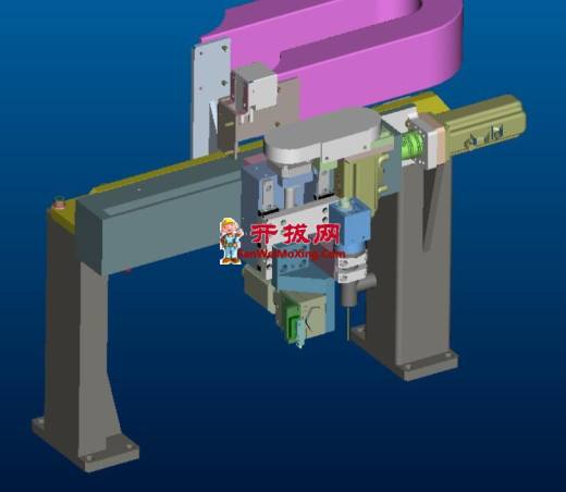 光通信产品精密双芯片粘贴机proe4.0可编辑缩略图