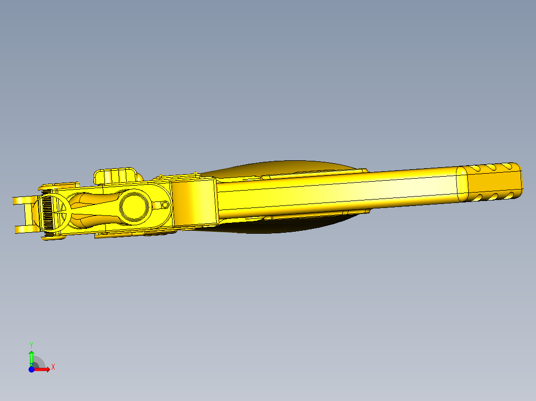 黄金ak47突击步枪前视图