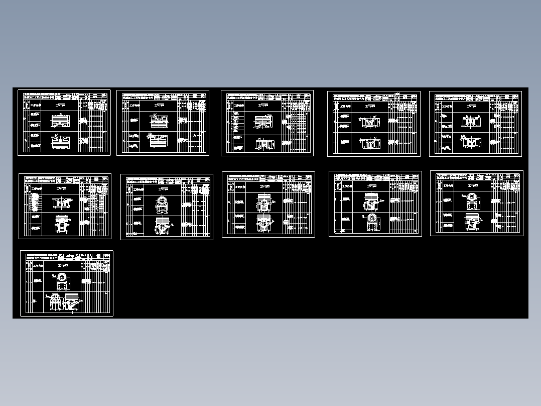 减速机机壳加工工艺分析及夹具设计毕设图纸