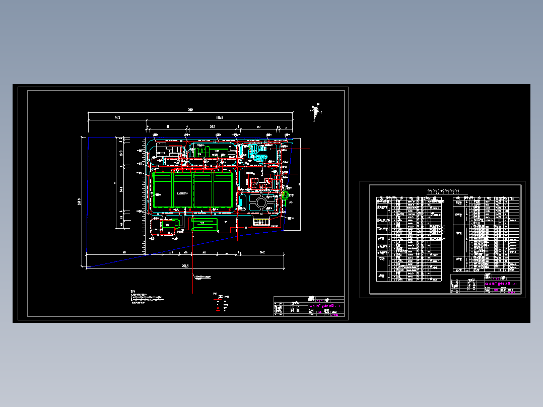 污水处理厂全套图纸