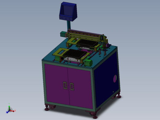 吸塑盒摆盘自动机