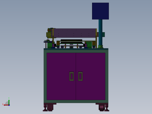 吸塑盒摆盘自动机后视缩略图