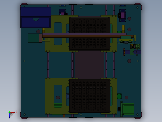 吸塑盒摆盘自动机俯视缩略图