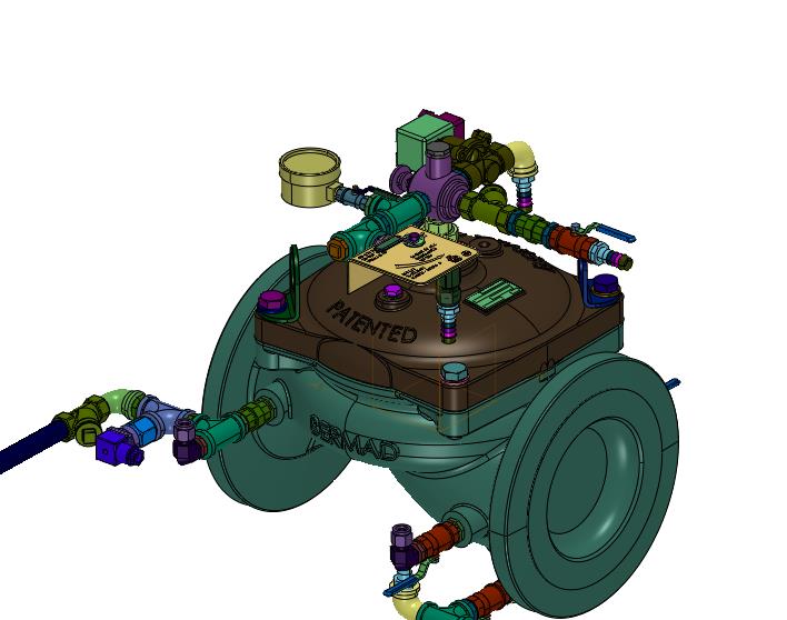 消防火灾报警伯尔梅特开关雨淋阀