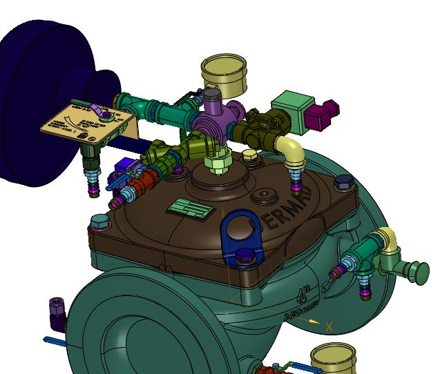 消防火灾报警伯尔梅特开关雨淋阀