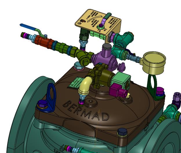 消防火灾报警伯尔梅特开关雨淋阀