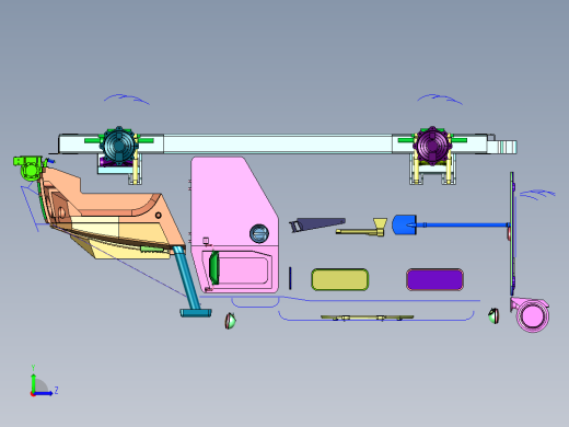 虎式高机动装甲车左视缩略图