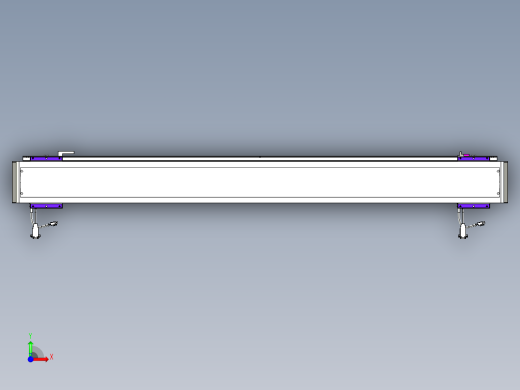 威洛博VL系列3d模型模组2VL14S1Y-S1300前视缩略图