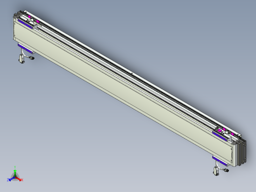 威洛博VL系列3d模型模组2VL14S1Y-S1300正等轴测缩略图