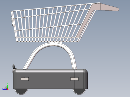 智能购物车右视缩略图