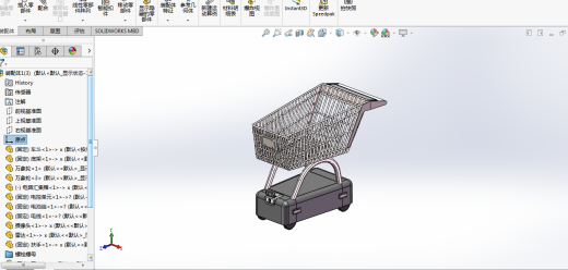 智能购物车缩略图