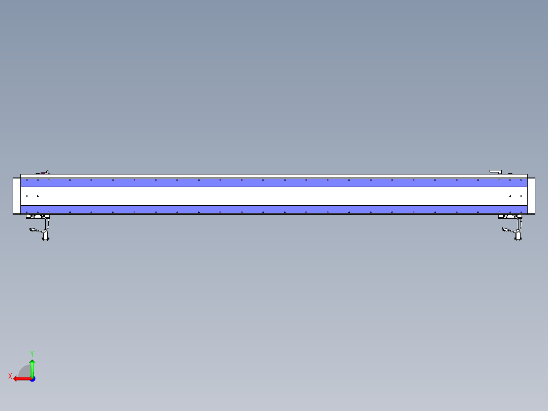 威洛博VL系列3d模型模组2VL17E1Y-S2050后视图
